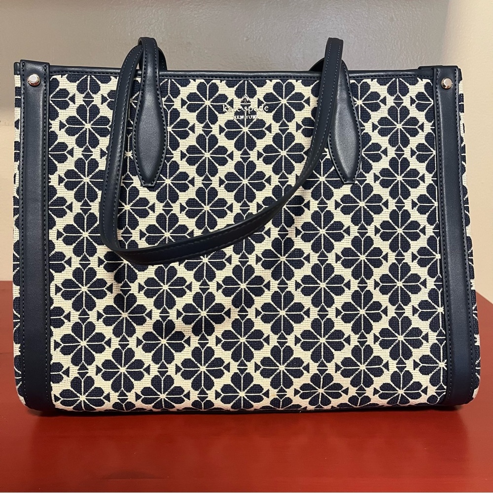 Kate Spade Flower Jacquard Market Tote